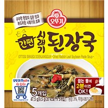 오뚜기 간편 시래기 된장국, 47.5g, 1개