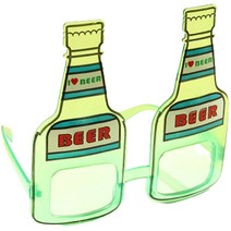 이색 파티 선글라스, 소주병두개, 1개
