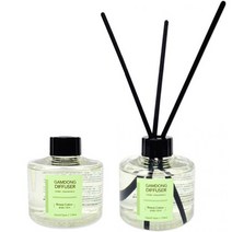 데일드 디퓨저 170ml x 2p + 스틱 4p 세트, 브리즈코튼