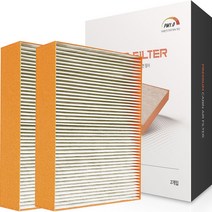 하나필터 PM1.0 구리 차량용 에어컨 필터 2p, 1개, CU-18