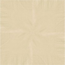 파티쇼 칼라냅킨, 아이보리, 5개