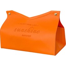 메종드아야 각티슈케이스, 오렌지, 1개