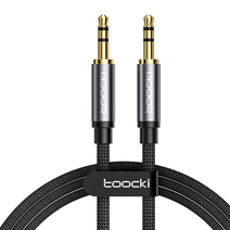 투키 스테레오 3.5mm AUX 오디오 케이블 3m, TYPX1-MDC0G(3M), 그레이
