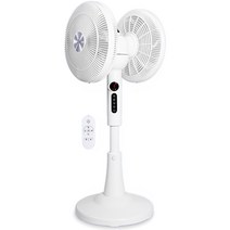 고스 스타라이트 360도 듀얼헤드 BLDC 리모컨형 양면선풍기 30cm, GSDF-7712DC