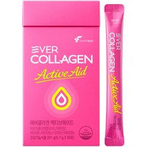 에버콜라겐 액티브에이드 마시는 콜라겐 콜라겐/히알루론산, 30포, 201g, 1개