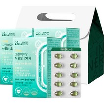 셀트리온 이너랩 그린 바이탈 식물성 오메가3 선물세트, 3개, 37.2g