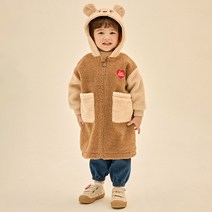 케어베어 남아용 텐더하트베어 곰돌이덤블 후드코트
