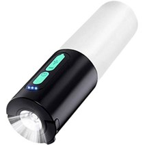 컴썸 4 in 1 파티라이트 LED 줄조명 감성 캠핑 랜턴, 블랙, 1개