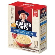 퀘이커 오트밀 오리지널, 1kg, 1개