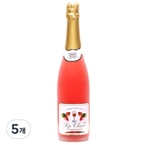 [하이세븐] Hi Seven 탄산음료 탑클래식 스트로베리 750ml, 5개
