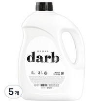 답이답이다 베이킹소다 25無 액체세제 본품, 3L, 5개