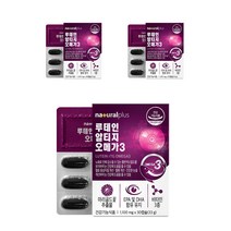 내츄럴플러스 루테인 알티지 오메가3 33g, 3개