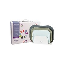 도블레 칼집나지 않는 도마 모던 세트, 1세트, 도마 스카이블루 소 + 카키 중 + 차콜 대 + 전용거치대 + 선물박스