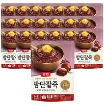양반 밤단팥죽 파우치, 420g, 20개