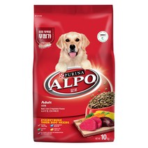알포 성견용 애견 사료, 소, 10kg, 1개