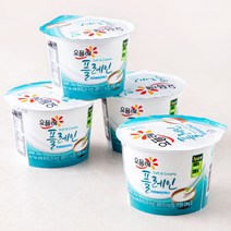 요플레 오리지날 요거트 플레인, 180g, 4개