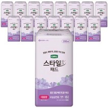 디펜드 여성용 스타일 패드 대용량, 18개입, 16개