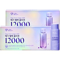 랩앤뷰티 메가 벨벳 콜라겐 12000 마시는 앰플 7p 2주분, 210ml, 4개