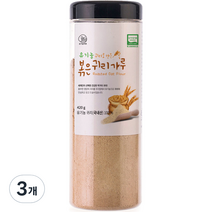 유기농마루 귀리로 만든 볶은 귀리가루, 420g, 3개