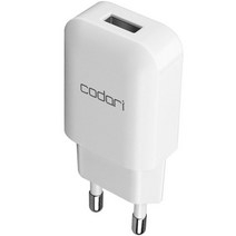 [헤드폰충전기] 코다리 5V1A 저전력 충전기 USB 유선충전 어댑터 CODARI_5V1A, 화이트, 1개