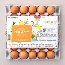 가농 무항생제 인증 금계란 매일 만나는 특란 30구, 1개, 1800g