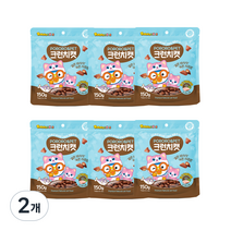 뽀로로펫 고양이 간식 크런치캣 150g x 6p, 2개, 닭고기 + 타우린 혼합맛