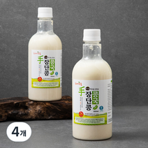 프레시오늘 신선냉장 껍질째 손수 영양가득 진한 윤성순장모님 장단콩 콩국, 500ml, 4개