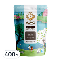 연고농장 볶은 칡차 삼각 티백, 1g, 400개