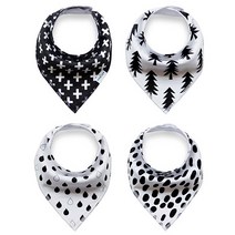 리틀토즈 스냅 방수 스카프빕 4종 세트, 포레스트A, 1세트