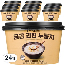 곰곰 간편 누룽지, 60g, 24개
