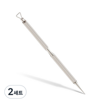 미스터그린 스텐 바늘 + 압출기 MR2178, 혼합색상, 2세트