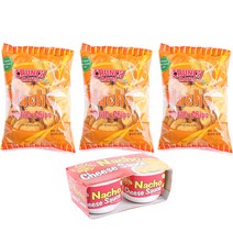 아하 나쵸 토틸라칩 320g x 3p + 펀나쵸 치즈소스 142g x 2p, 1세트