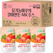 유기농마루 갈아만든 ABC 주스 50p, 100ml, 50팩