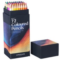 온비유 프리미엄 드로잉 색연필 17.5cm, 18색, 4개