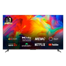 TCL 안드로이드11 4K UHD TV, 55P735, 140cm(55인치), 벽걸이형, 방문설치