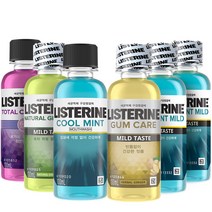 리스테린 소용량 스타터팩 구강청결제 100ml x 6p 세트, 1세트