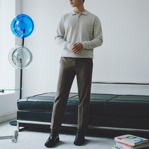 마인드브릿지 남성용 웜 테이퍼드 밴딩 슬랙스 MWPT7103