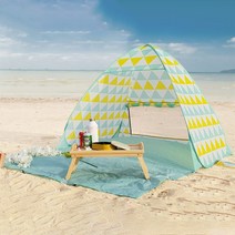 알뜨리 피크닉 원터치 텐트 중형 + 가방, 파크민트, 중형(1-2인용)