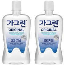 가그린 오리지널 구강청결제, 1.1L, 2개
