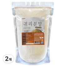 갑당약초 귀리 오트밀 분말, 1100g, 2개
