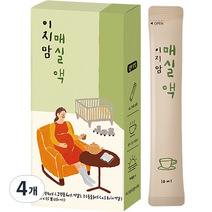 이지맘 매실액 15p, 10ml, 4개