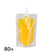 오누이상회 투명 스파우트 파우치 9mm 9 x 15 cm 150ml, 소(S), 1개입, 80개