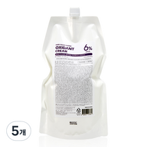 셀리본 헤어 칼라 옥시던트 염색용 산화제 6%, 1100ml, 5개