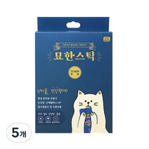 펫츠굿츠 묘한스틱 고양이 간식 15g x 30p, 가다랑어 게살, 450g, 5개