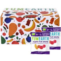 야미얼스 유기농 후르츠 스낵 젤리 19.8g x 25p, 바나나, 체리, 복숭아, 딸기, 1개
