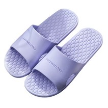 여성용 심플 웨이브 욕실화 RK_402 퍼플, 1개