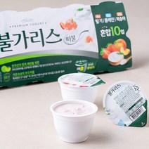 남양유업 떠먹는 불가리스 딸기 85g x 4개   플레인 85g x 4개   복숭아 85g x 2개, 1세트