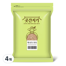 곳간지기 캐나다산 귀리, 4kg, 4개