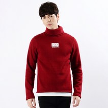 타운클로 남성용 기모 런던 레이어드 목폴라 니트