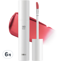 삐아 글로우 립틴트, 00 로지 보틀, 3.2g, 6개